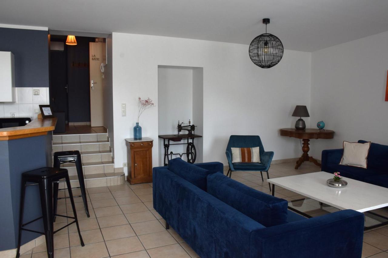 La Batie - Terrasse Avec Vue Imprenable Sur Le Rhone, 3 Chambres, 3 Salles De Bain 泰恩·埃米塔日 外观 照片