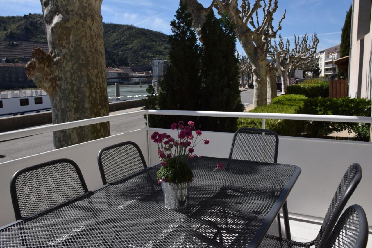 La Batie - Terrasse Avec Vue Imprenable Sur Le Rhone, 3 Chambres, 3 Salles De Bain 泰恩·埃米塔日 外观 照片
